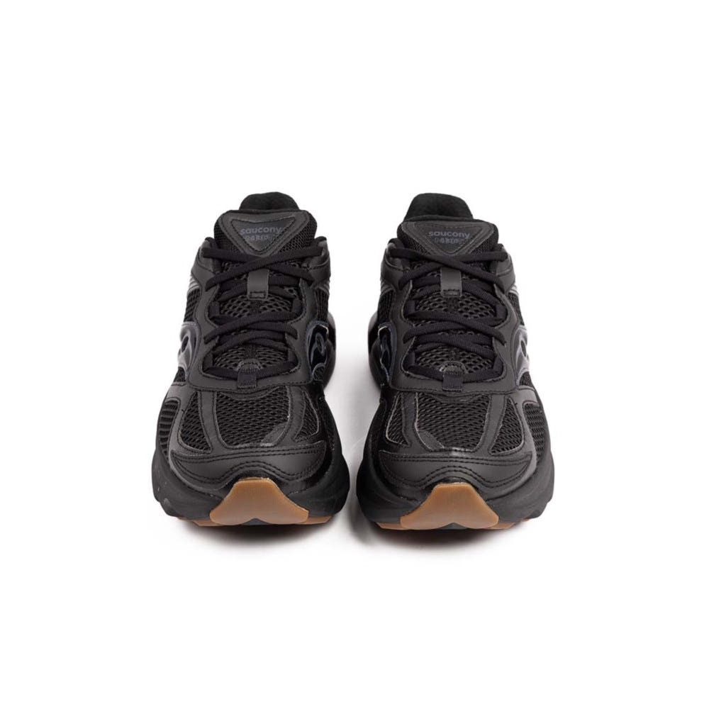 Saucony NXT Grid Women’s Size 7 / Mens 6 Black Running Shoes S70797-3 Unisex NEW